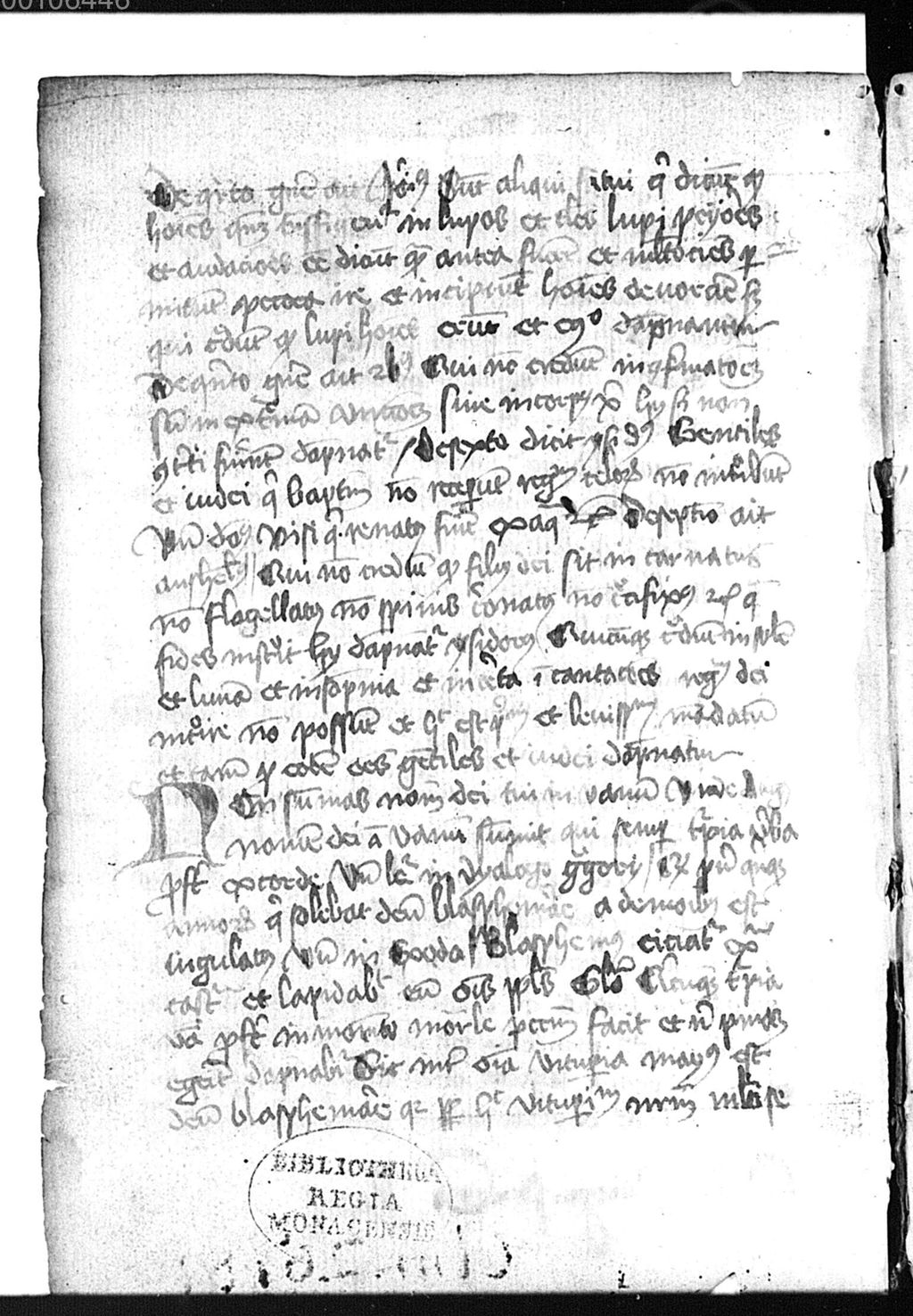 Cover of De decem praeceptis 'Audi Israel ... sunt autem septem' - BSB Clm 26781