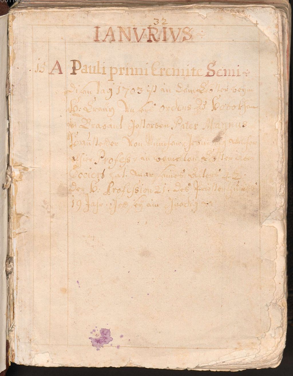 Cover of Necrologium - Dombibliothek Freising Alto MS Z 00003