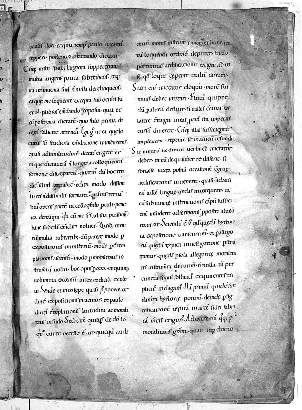 Cover of Moralia in Job, pars I - BSB Clm 6249