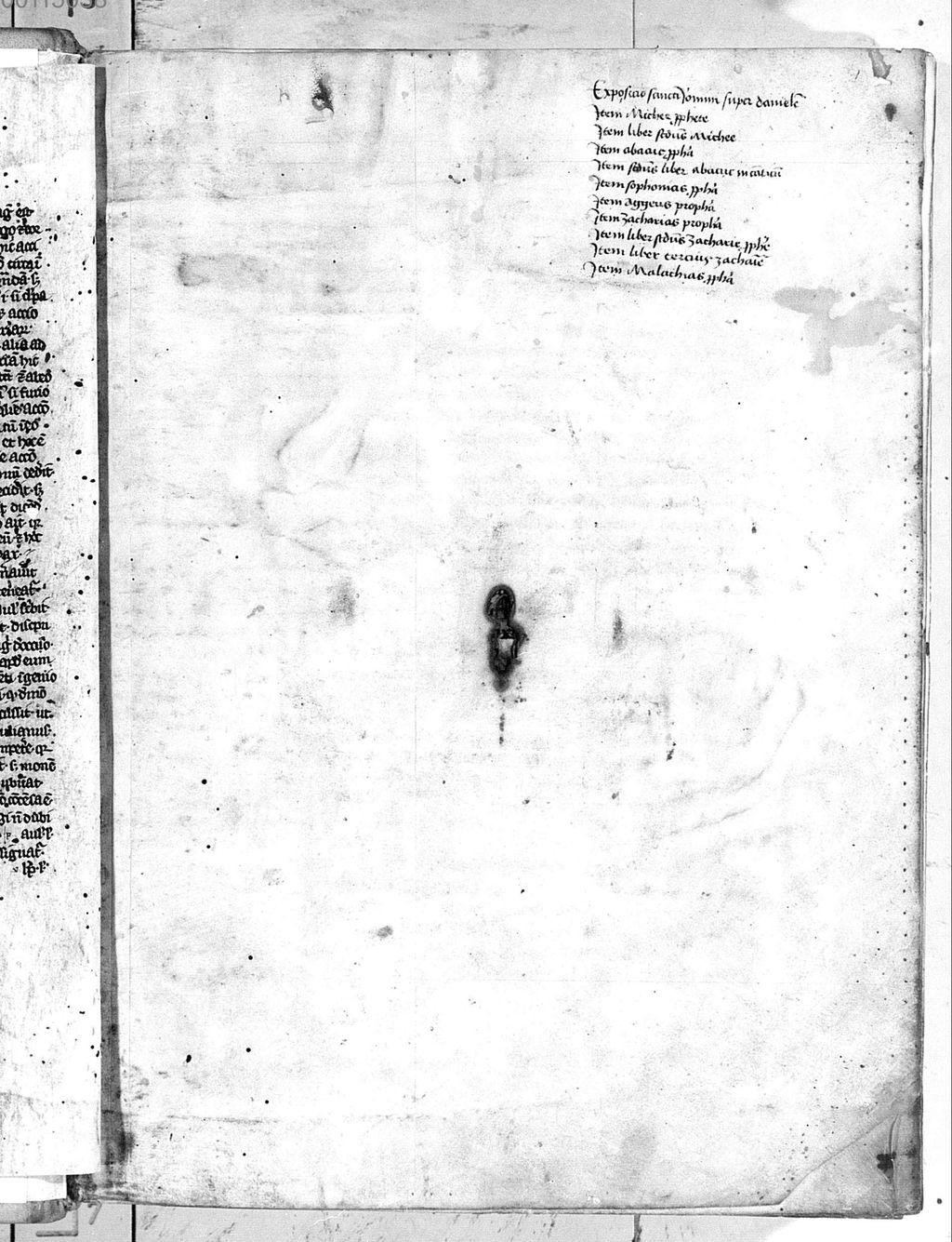 Cover of Commentarii in Danielem et aliquot minores prophetas - BSB Clm 6251