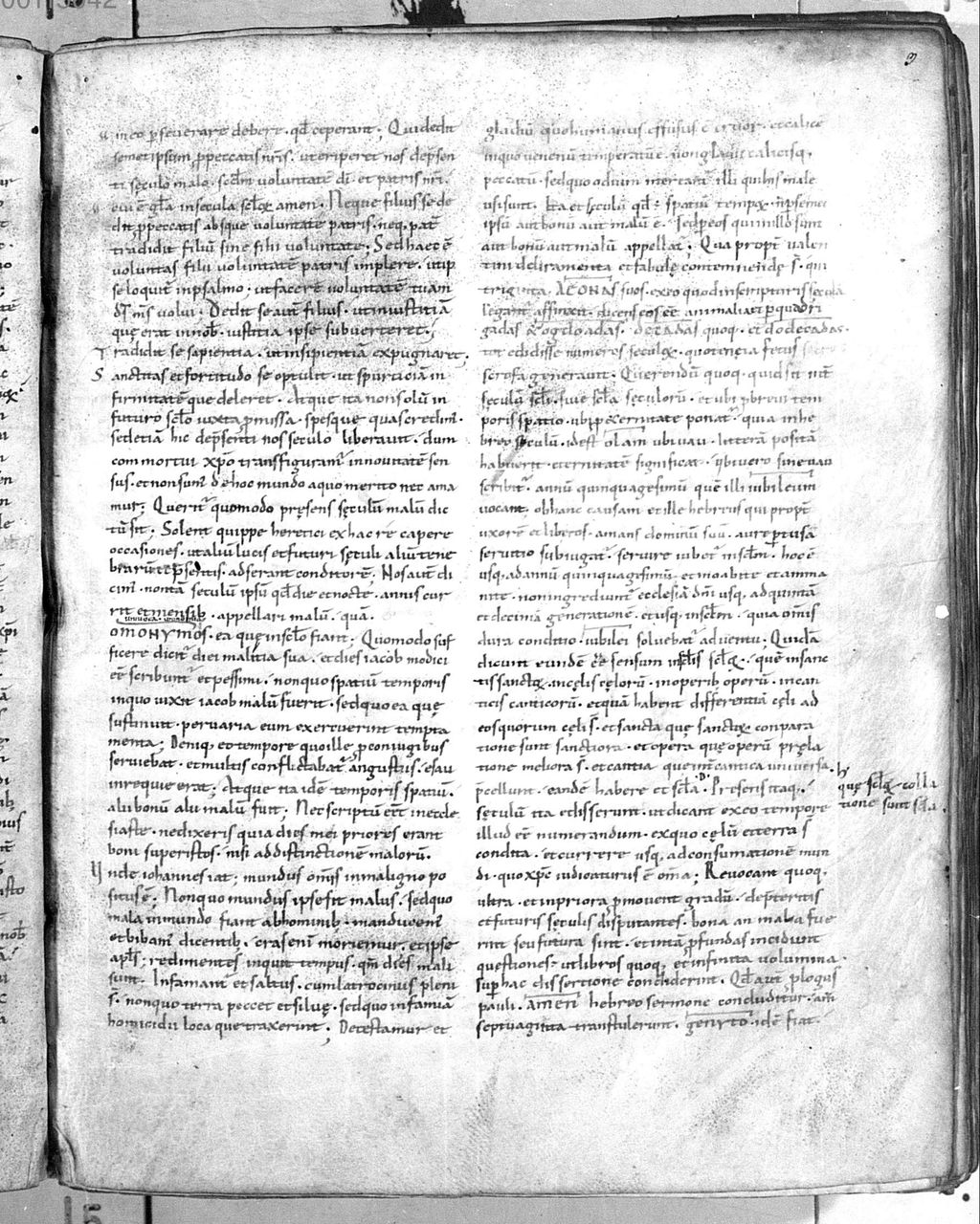 Cover of Commentarii in quattuor epistulas Pauli - BSB Clm 6285