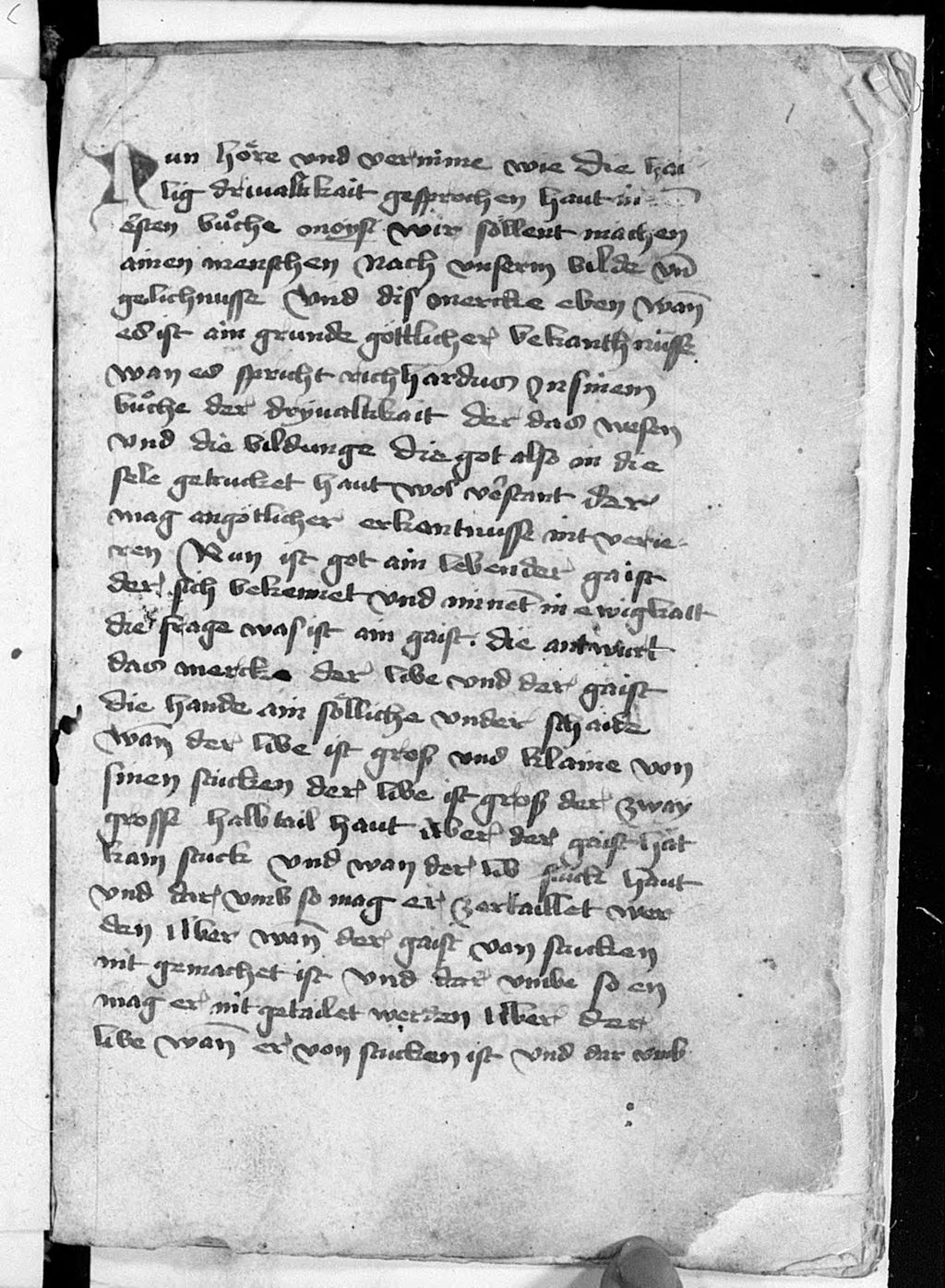 Cover of Lehrsystem der deutschen Mystik . Marquard von Lindau. Kommuniontraktate. Meisterbuch - BSB Cgm 5233