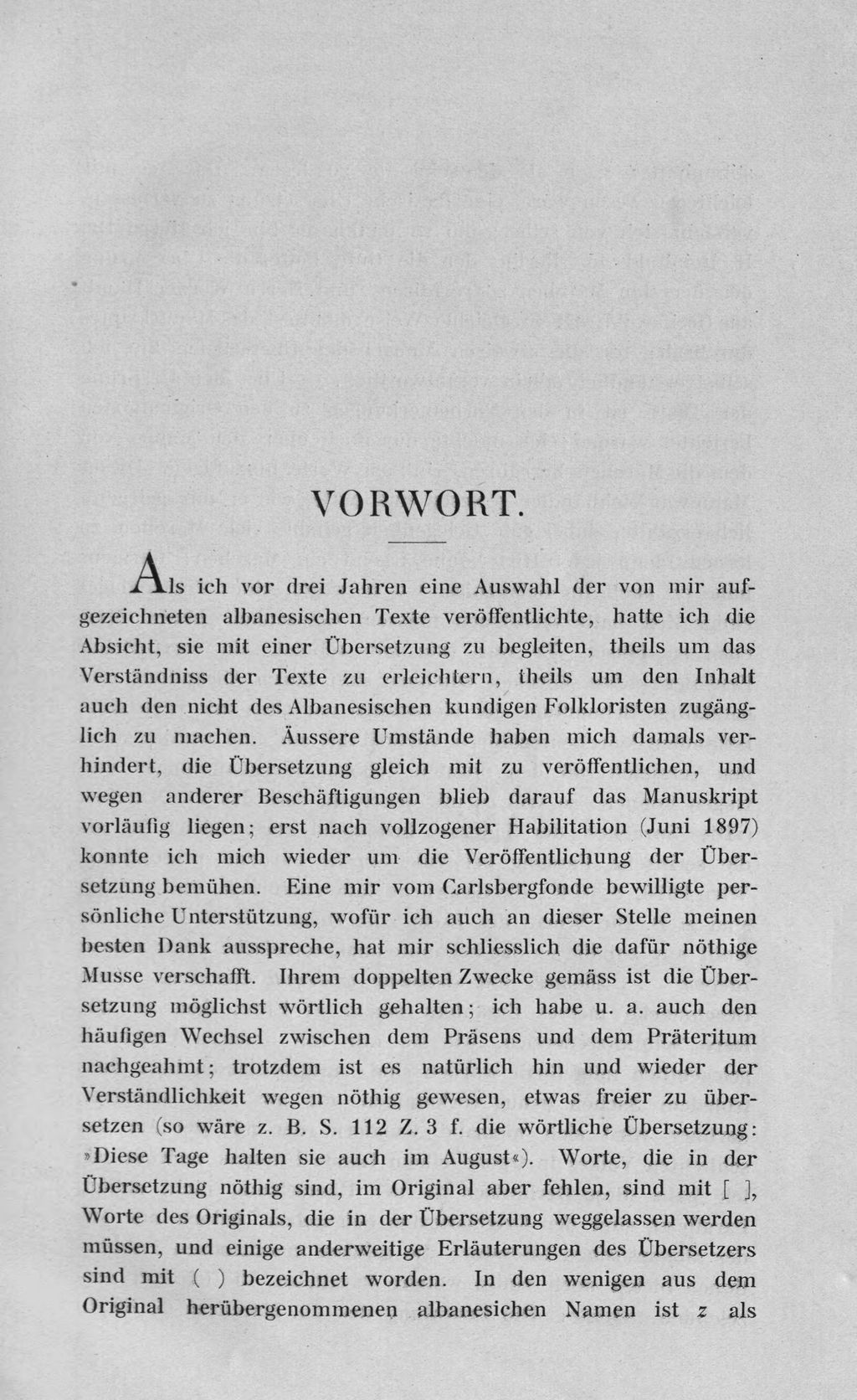 Cover of Zur albanesischen volkskunde