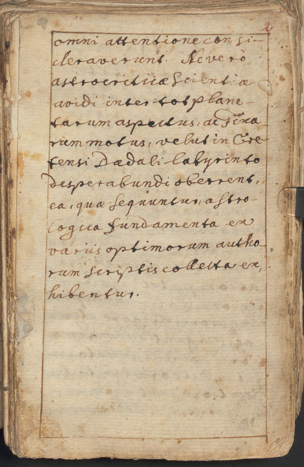 Cover of Bonifacii Sadler Astrologia naturalis - BSB Clm 8546