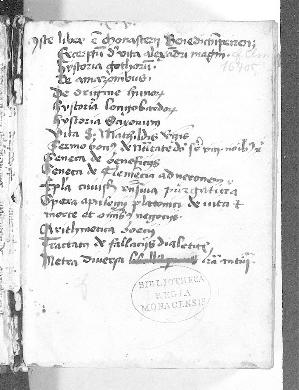 Cover of Alexander- und Volksgeschichten aus der Weltchronik - BSB Clm 4643