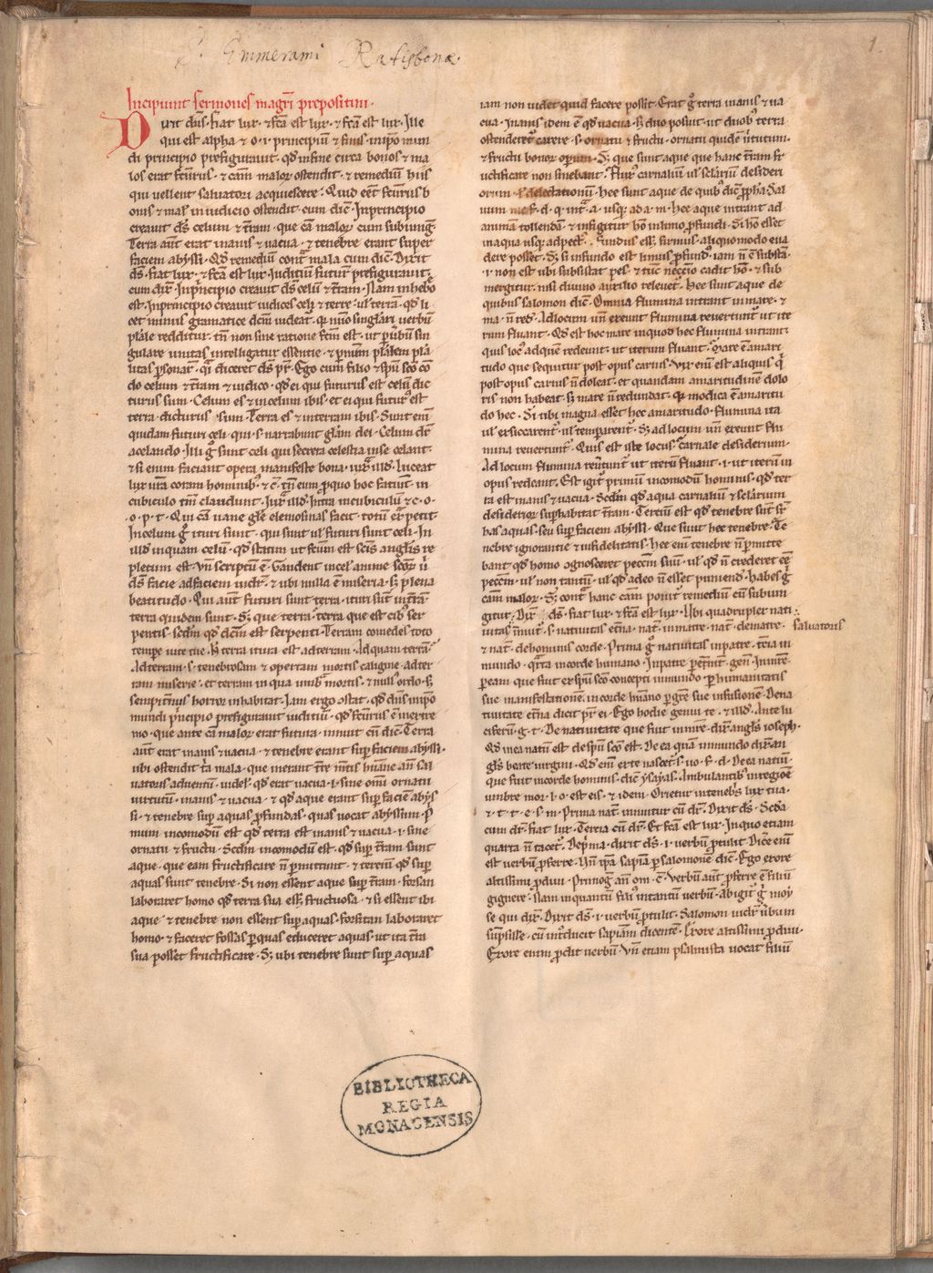 Cover of Sammelband (Sermones; liturgisches Legendar) - BSB Clm 14126