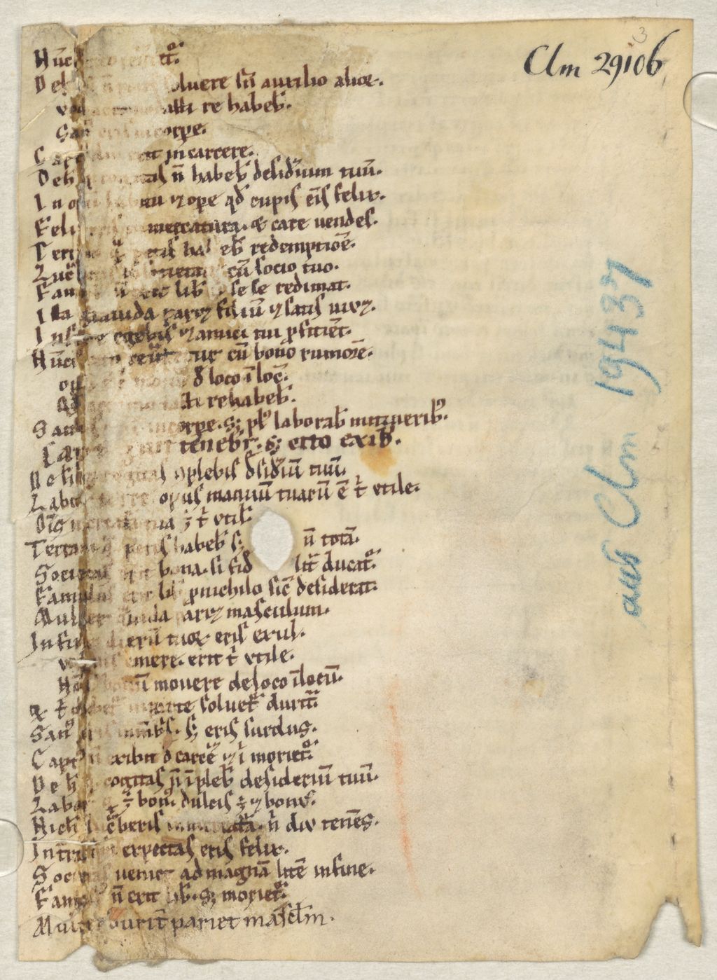 Cover of Gerhardus (Toletanus) de Cremona (?): Summa de geomantia (Fragment) - BSB Clm 29820(1