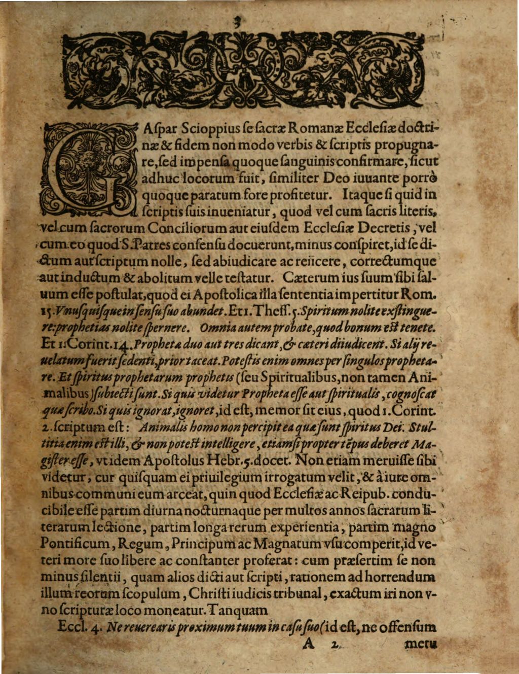 Cover of Gasparis Scioppii Caesarii & Regii Consiliarii Astrologia Ecclesiastica, Hoc est, Disputatio De Claritate ac multiplici virtute Stellarum in Ecclesiae firmamento fulgentium, id est, Ordinum Monasticorum