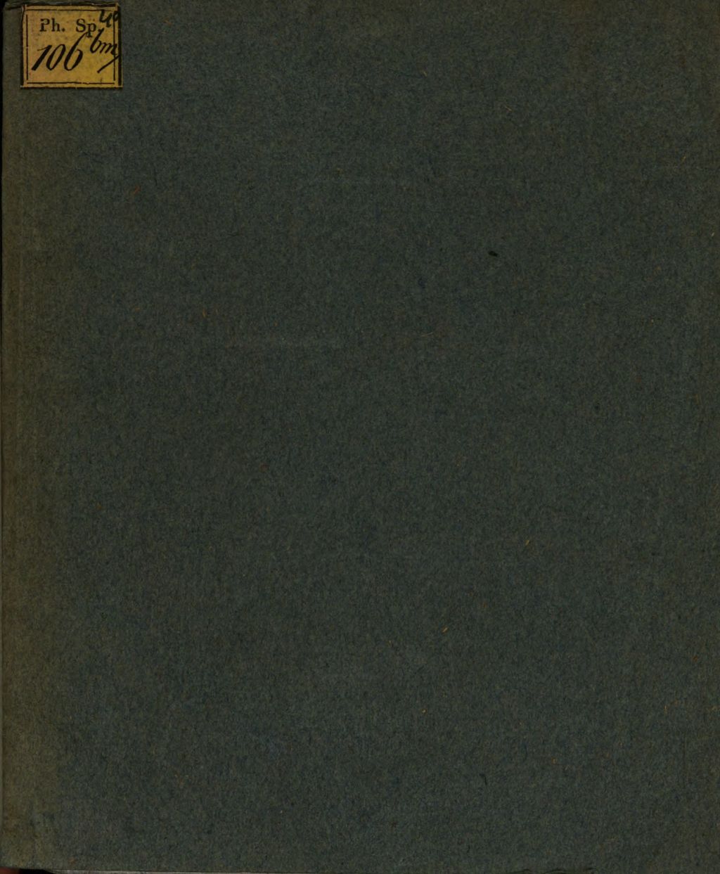 Cover of Dissertatio Metaphysica Qua Argumenta Pro Existentia Dei Militantia Ab Atheorum Exceptionibus Liberantur, Quam Deo Adiuvante