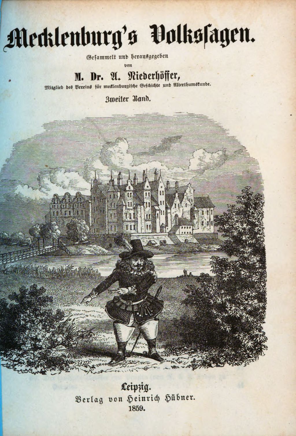 Cover of Mecklenburg's Volkssagen . 2