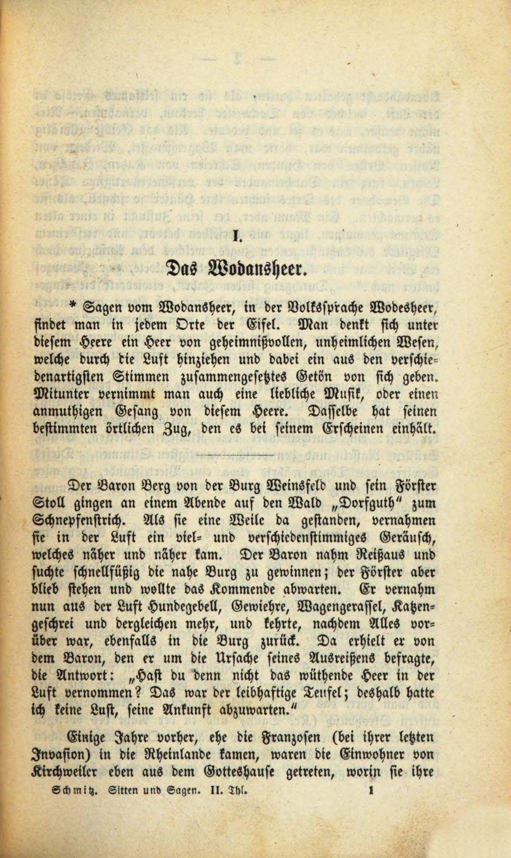 Cover of Sitten und Sagen, Lieder, Sprüchwörter und Räthsel des Eifler Volkes, nebst Idiotikon. 2, Sagen und Legenden des Eifler Volkes