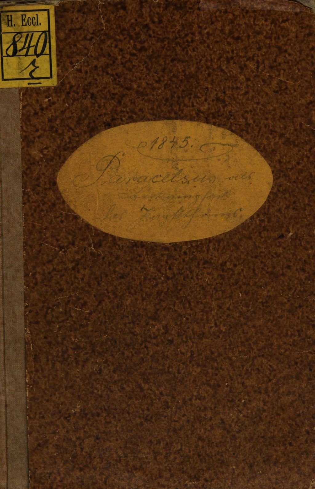 Cover of Theophrastus Paracelsus als Bekämpfer des Pabstthums