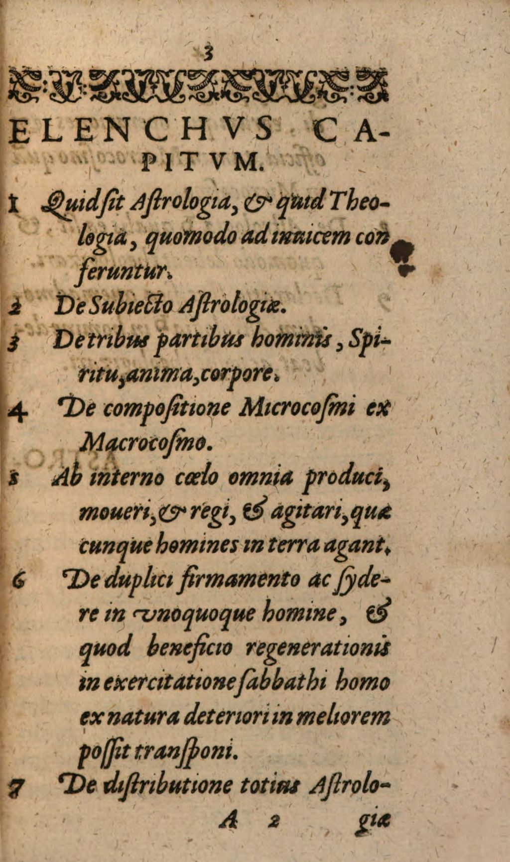Cover of Astrologia Theologizata, Hoc Est: Quod Externus Homo Cum Omnibus Operibus, Quantumvis lumine naturae in omni scientiarum genere splendibus, deponi, abnegari & plane emori: Internus Autem Per Lumen Gratiae Assumi, Confessione & vita praedicari, & soli Deo ad regni coelestis haereditatem capiendam vivere debeat
