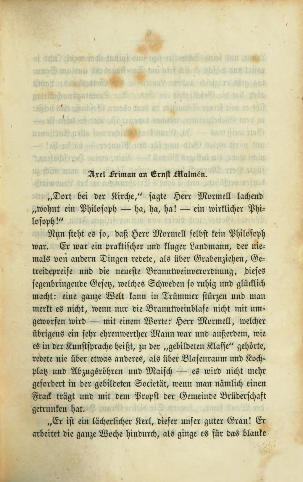 Cover of Sammlung schwedischer Novellen. 1, Daheim. - 1