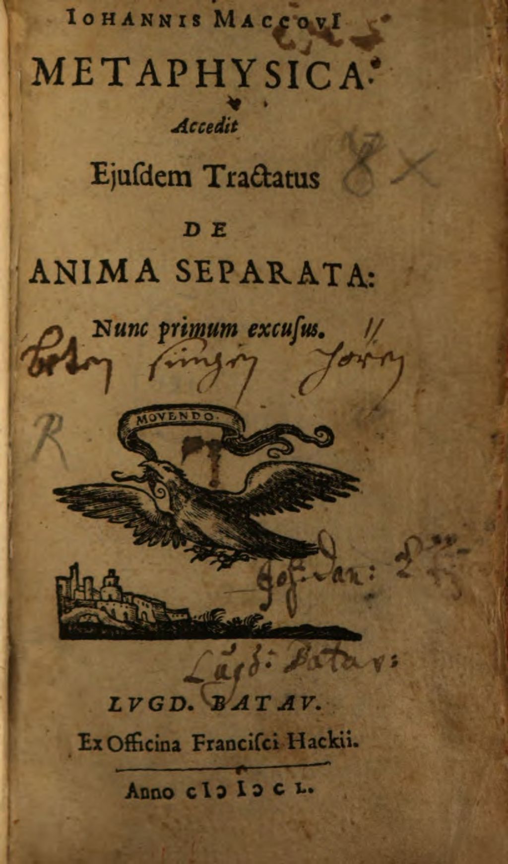 Cover of Metaphysica