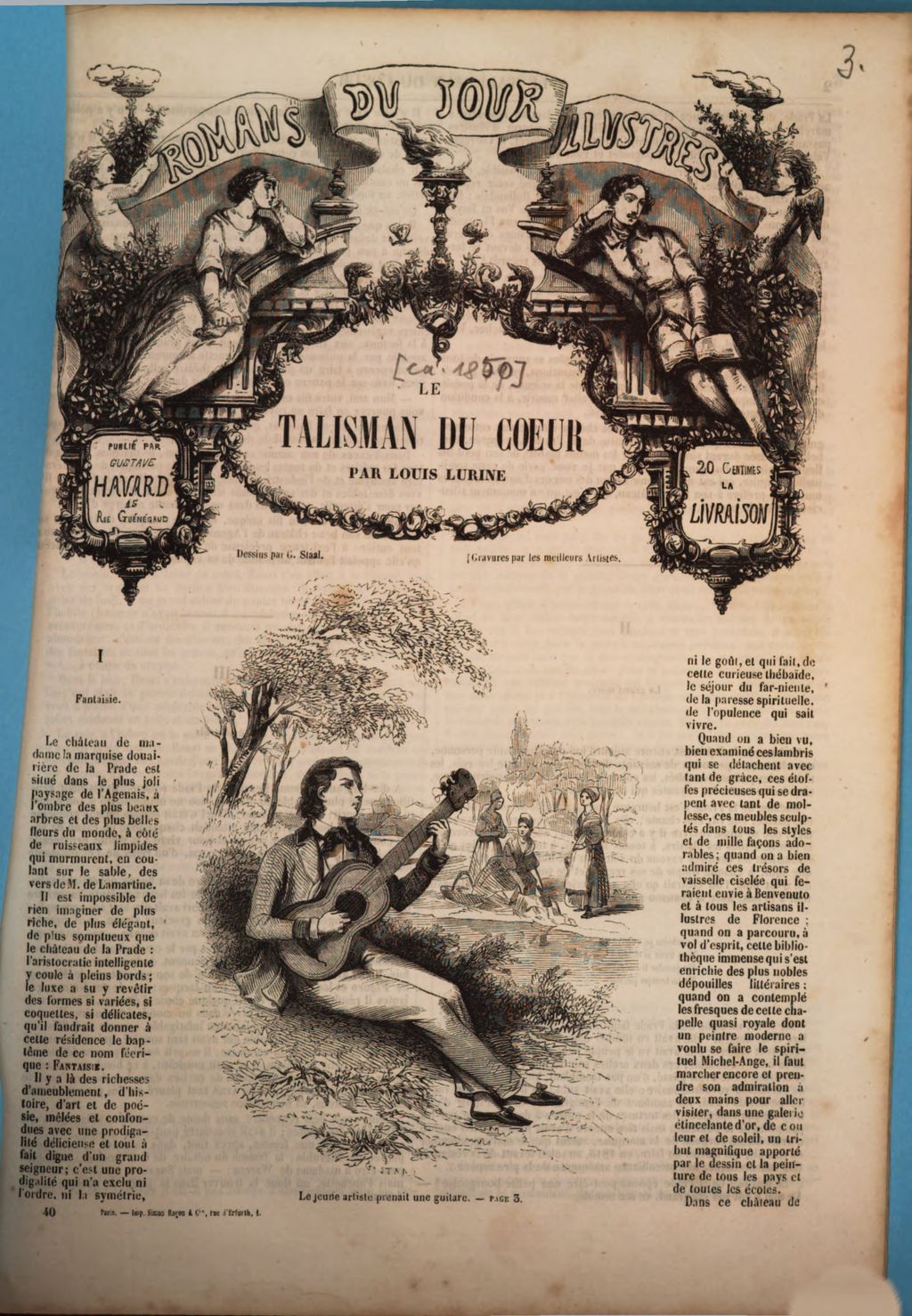 Cover of Le talisman du coeur