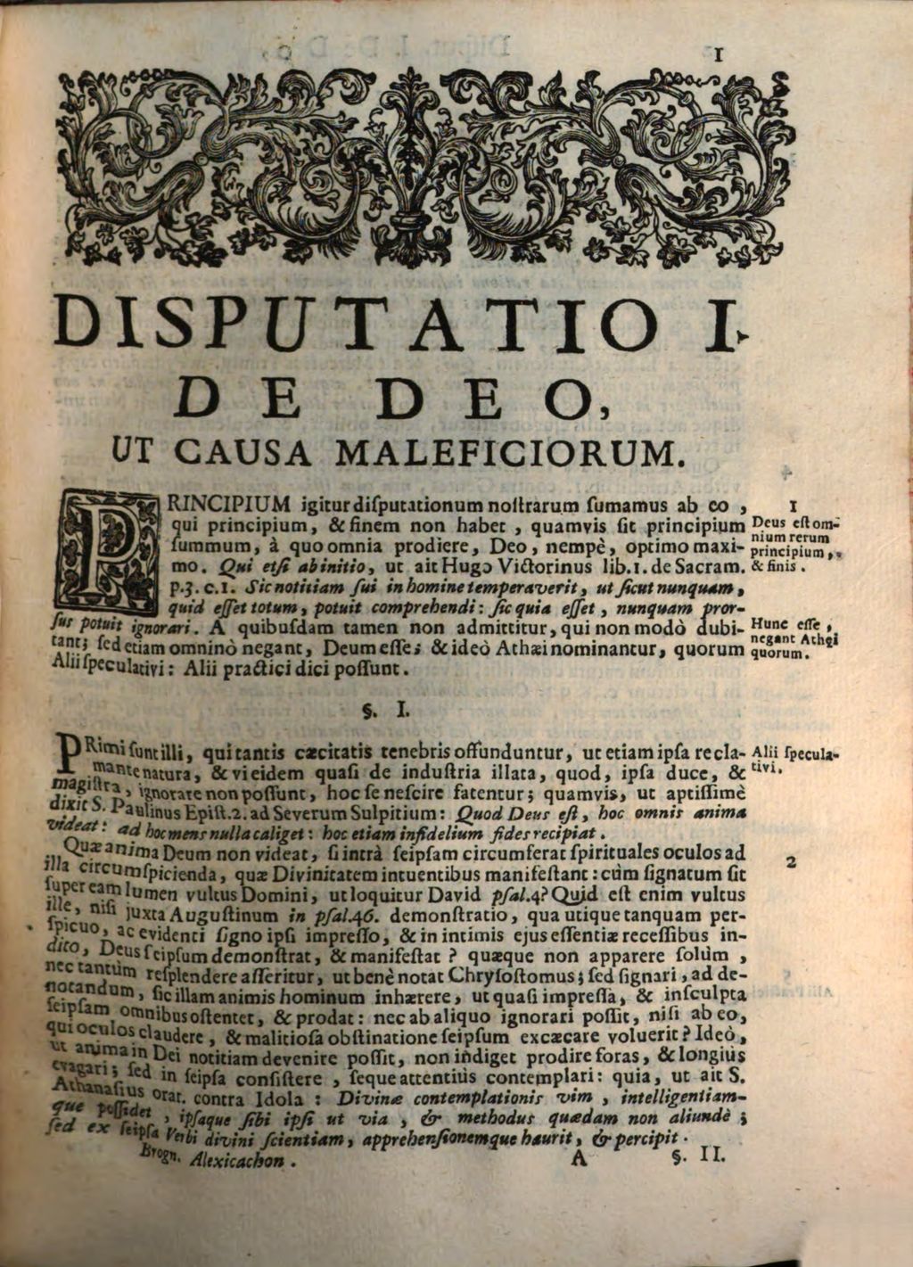 Cover of R. P. F. Candidi Brognoli Bergomensis Ordinis Minor. Strict. Observant. Concionatoris, ac Sacrae Theol. Lectoris Generalis Alexicacon Hoc Est De Maleficiis, Ac Morbis Maleficis cognoscendis