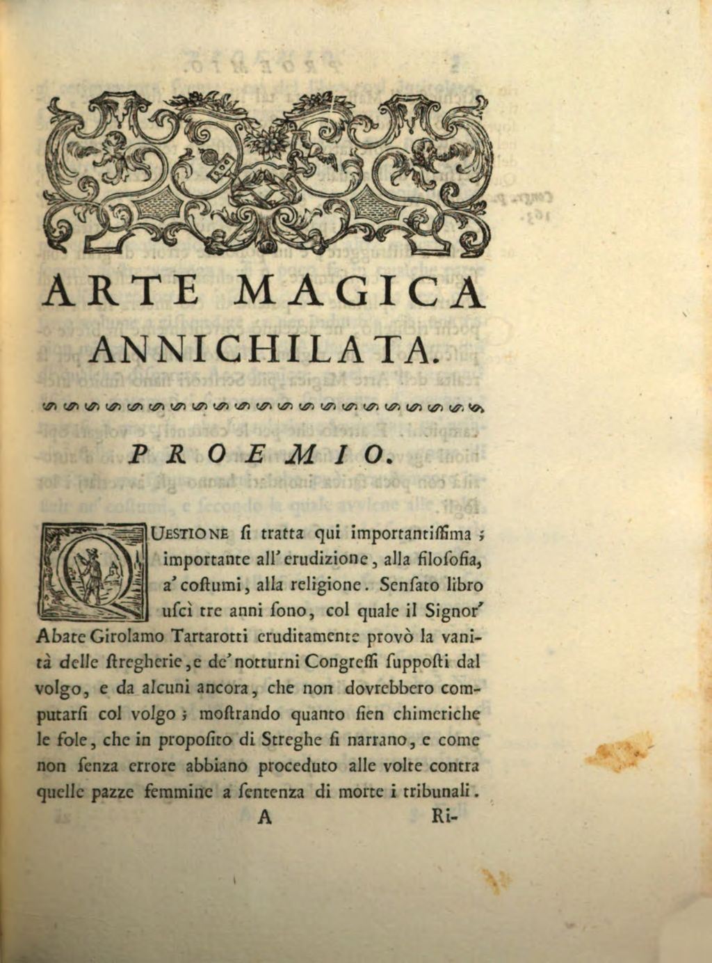 Cover of Arte magica annichilata