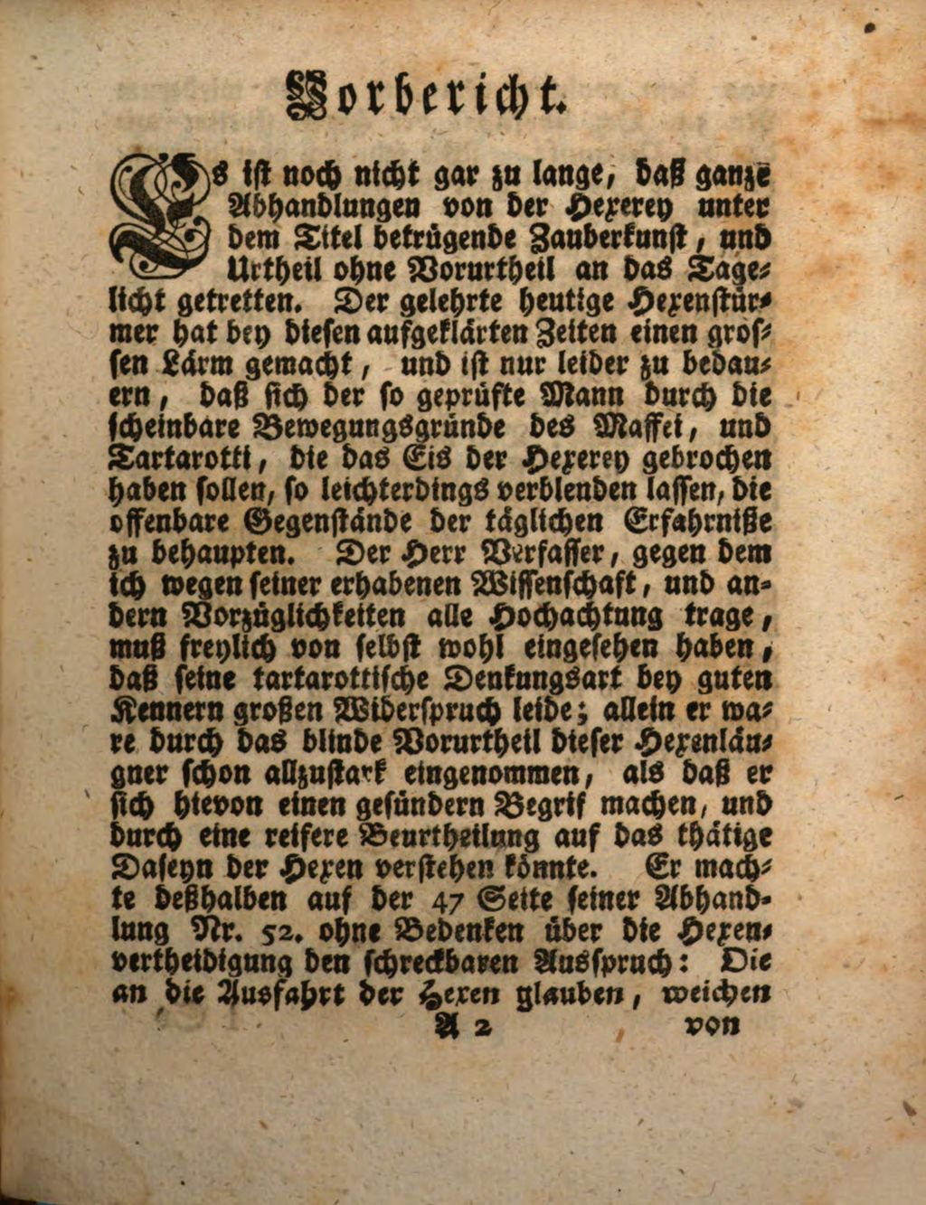 Cover of Johann Michael Models beantwortete Frage: Ob man die Ausfahrt der Hexen zulaßen könne?