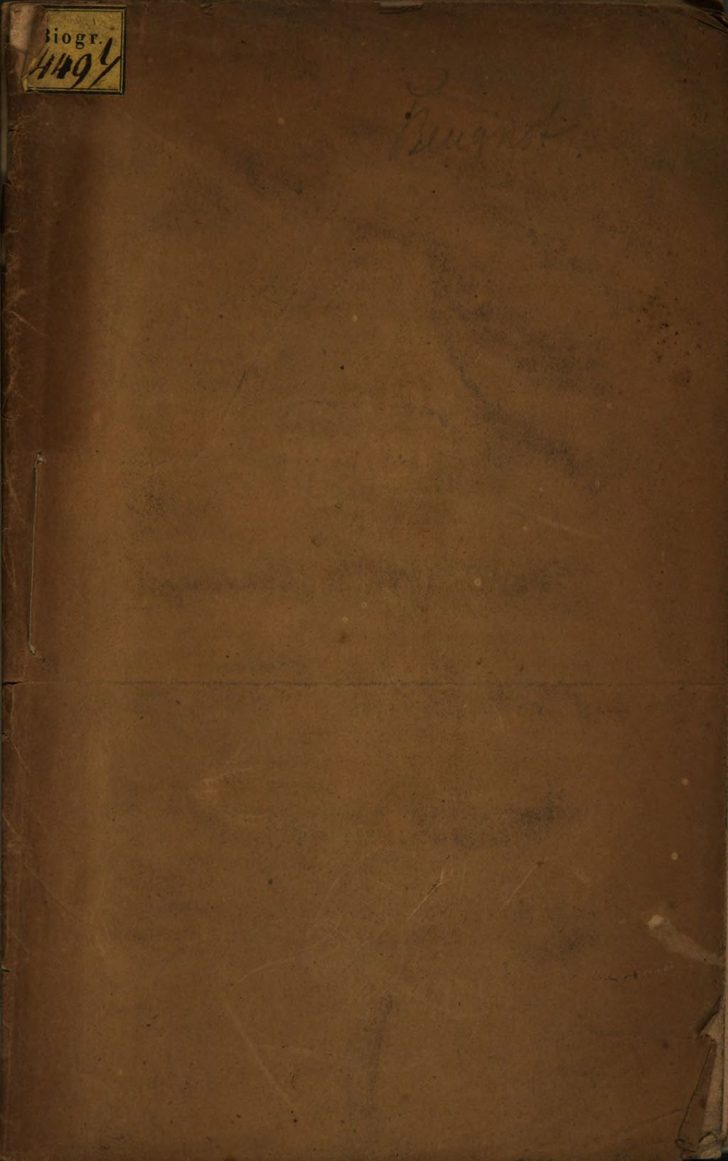 Cover of Éloge funèbre du baron de Gérando, Pair de France, prononcé par le comte Beugnot dans la séance du 2 févr. 1844