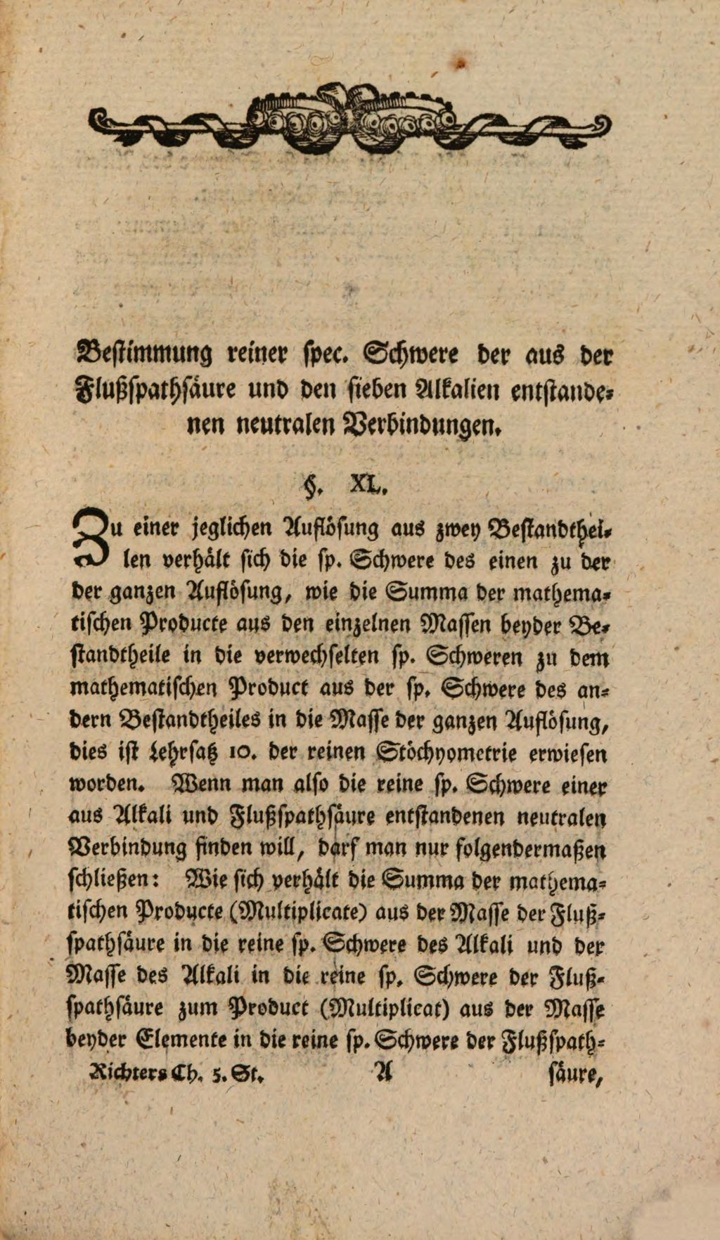 Cover of Ueber die neuern Gegenstände der Chymie . 5, Vorzüglich über Antiphlogistik, bequeme Scheidungswege und einige physische Parthien