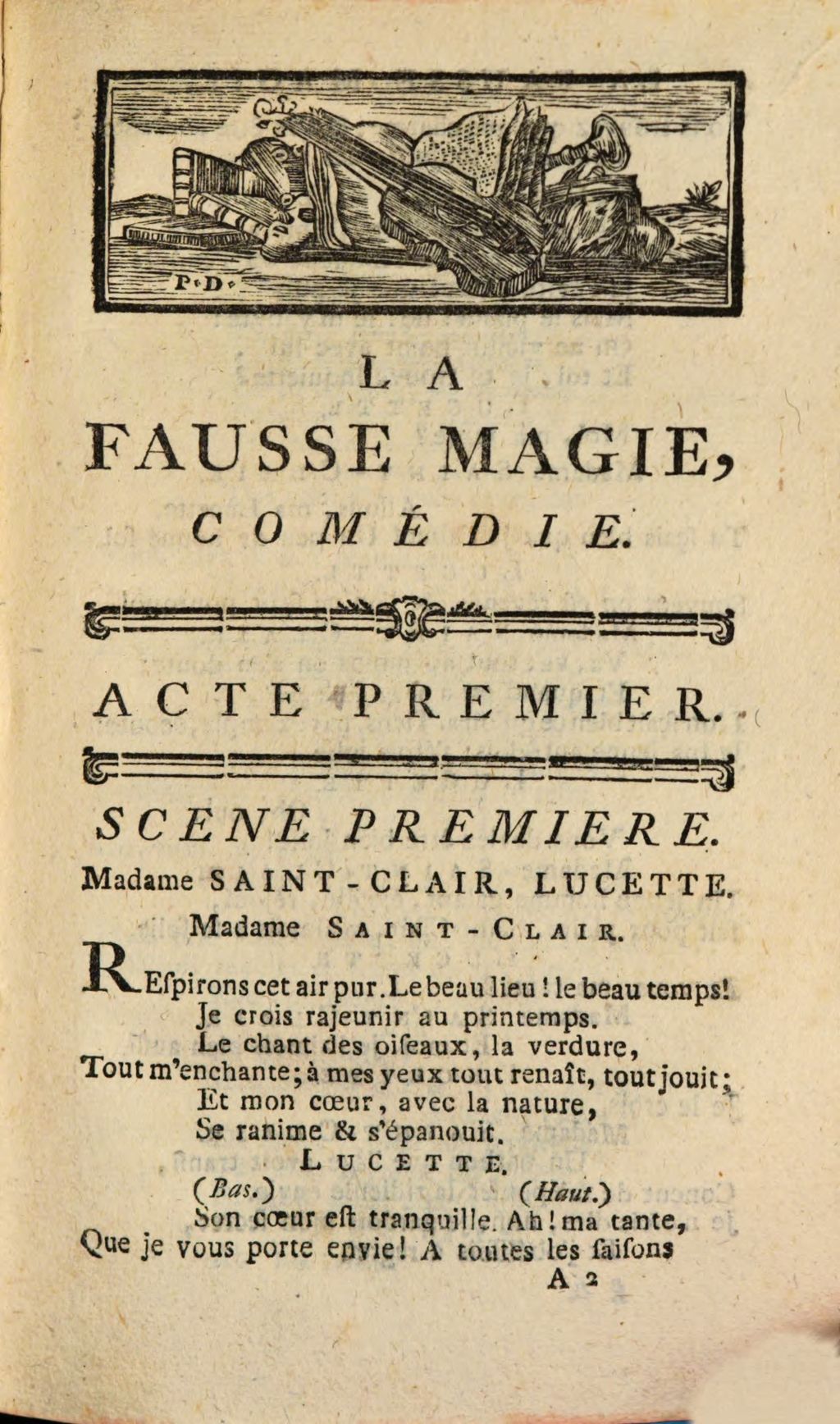 Cover of La Fausse Magie