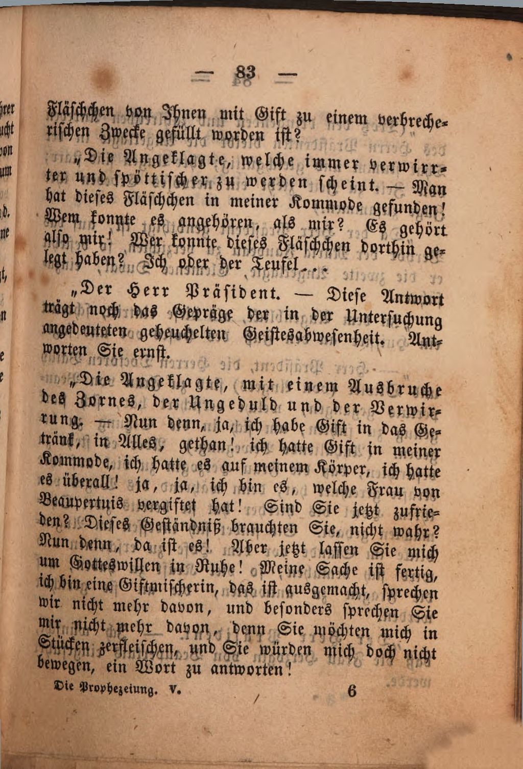 Cover of Die Prophezeiung