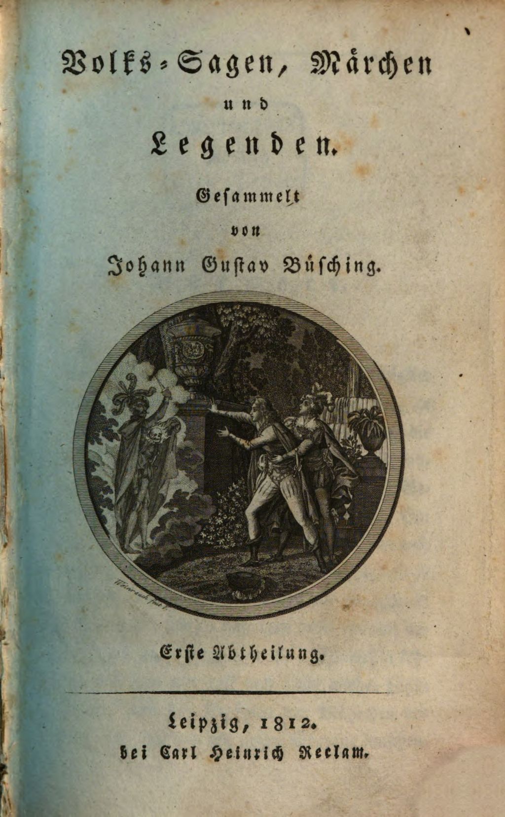Cover of Volks-Sagen, Märchen und Legenden. 1