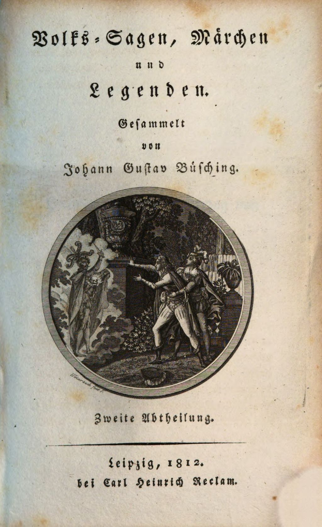 Cover of Volks-Sagen, Märchen und Legenden. 2