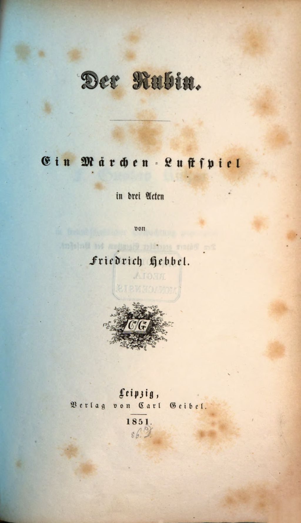 Cover of Der Rubin