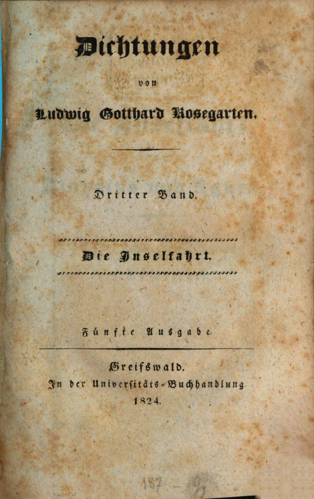 Cover of Dichtungen. 4, Legenden