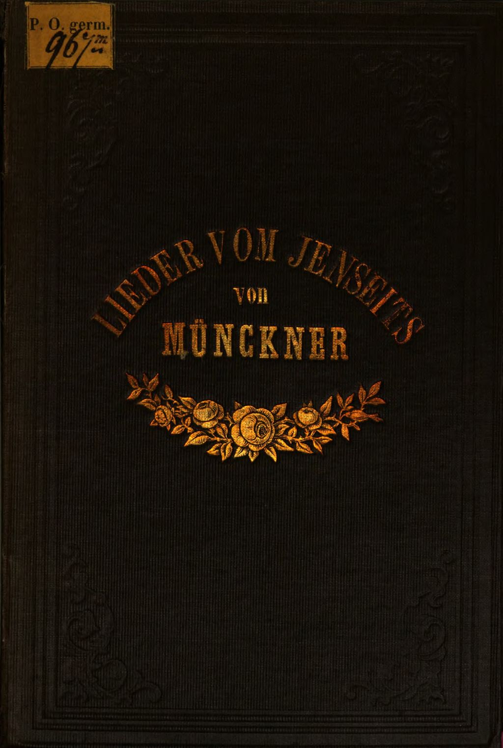 Cover of Lieder vom Jenseits