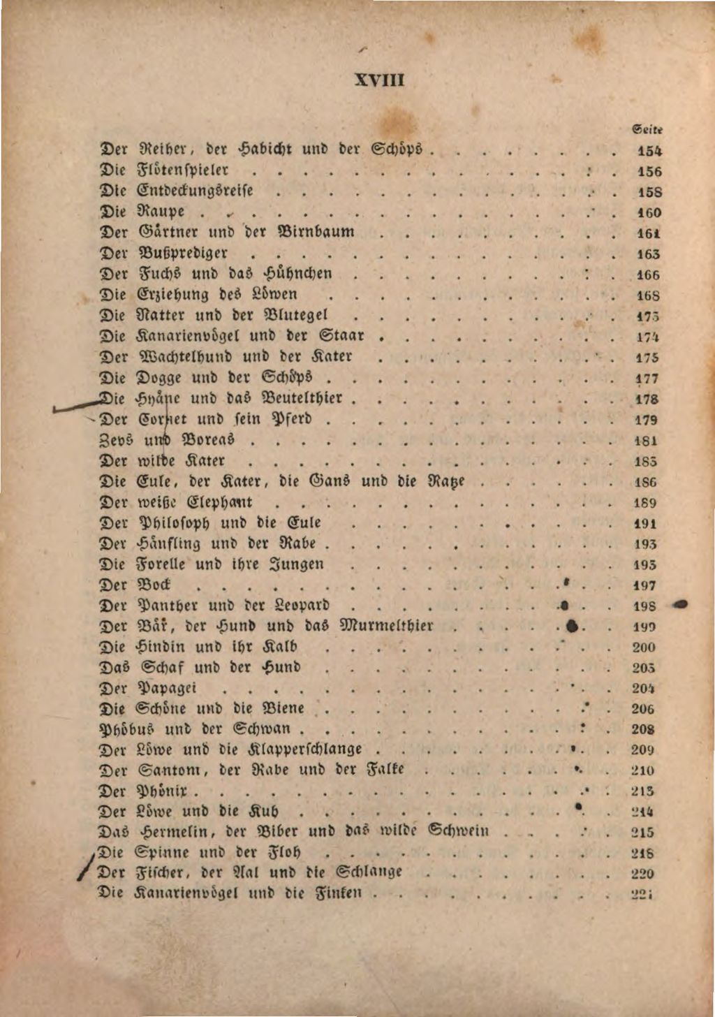 Cover of Fabeln und poetische Erzählungen. 1
