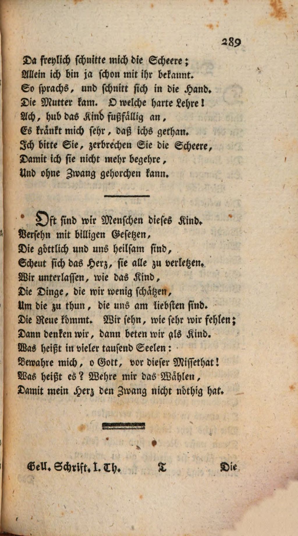 Cover of Gellerts Fabeln