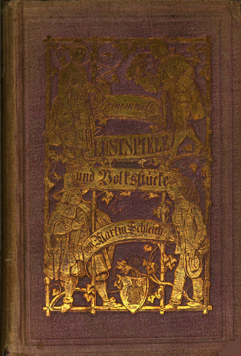 Cover of Gesammelte Lustspiele und Volksstücke. 2