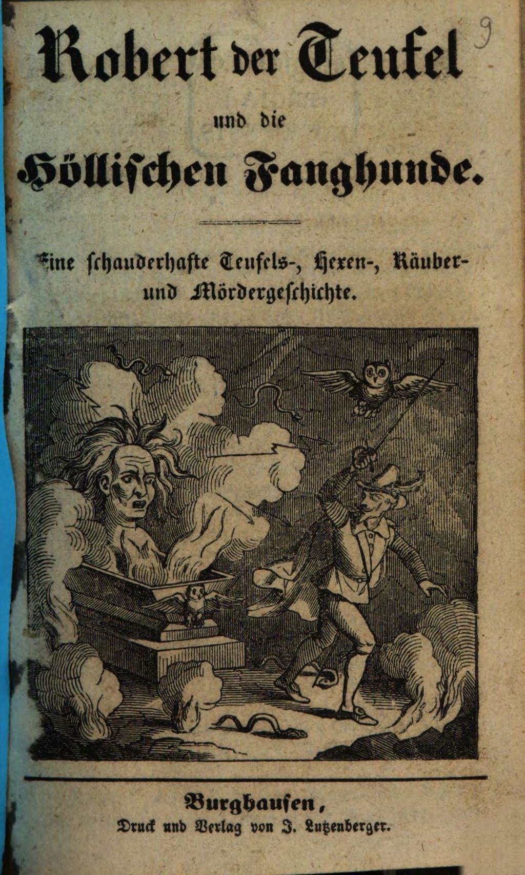 Cover of Robert der Teufel und die Höllischen Fanghunde