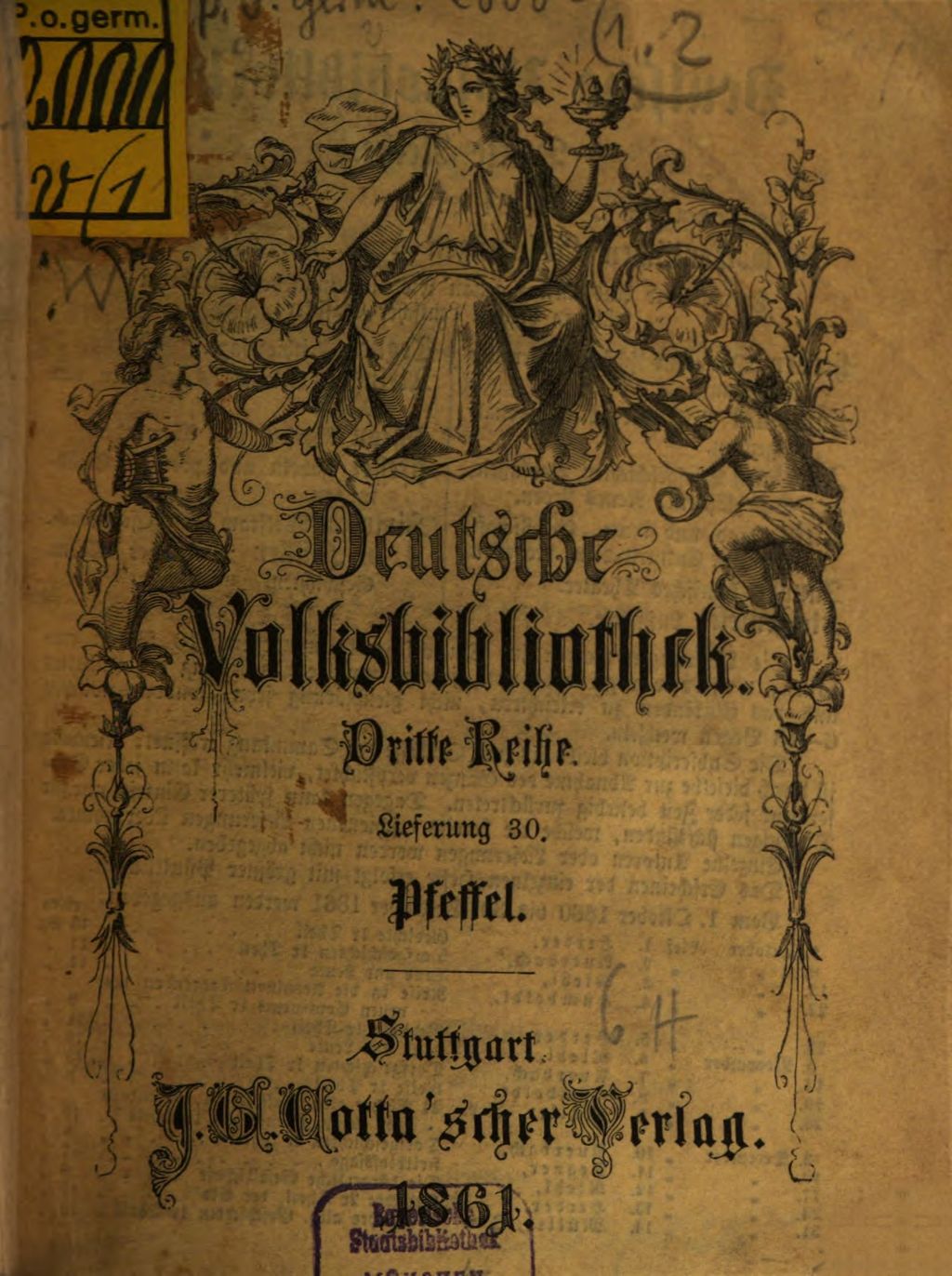 Cover of Fabeln und poetische Erzählungen in Ausw. hrsg. von H. Hauff. 1