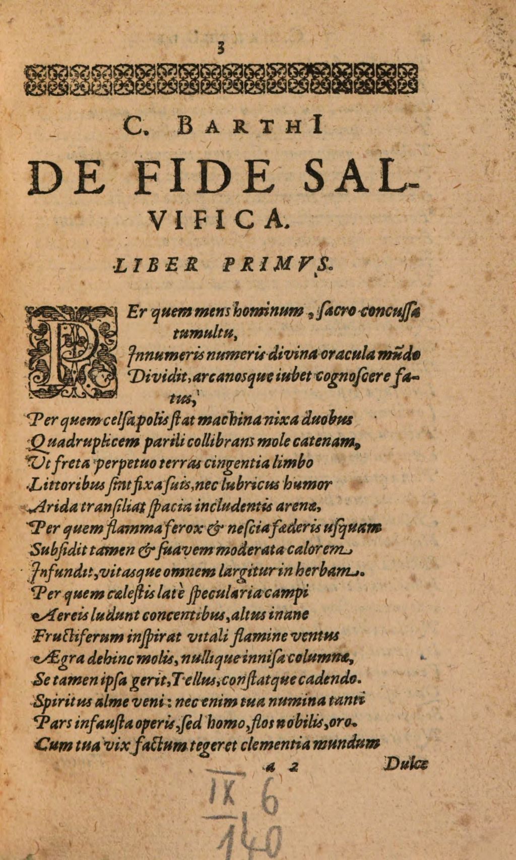 Cover of De fide salvifica libri II. De constantia libri II