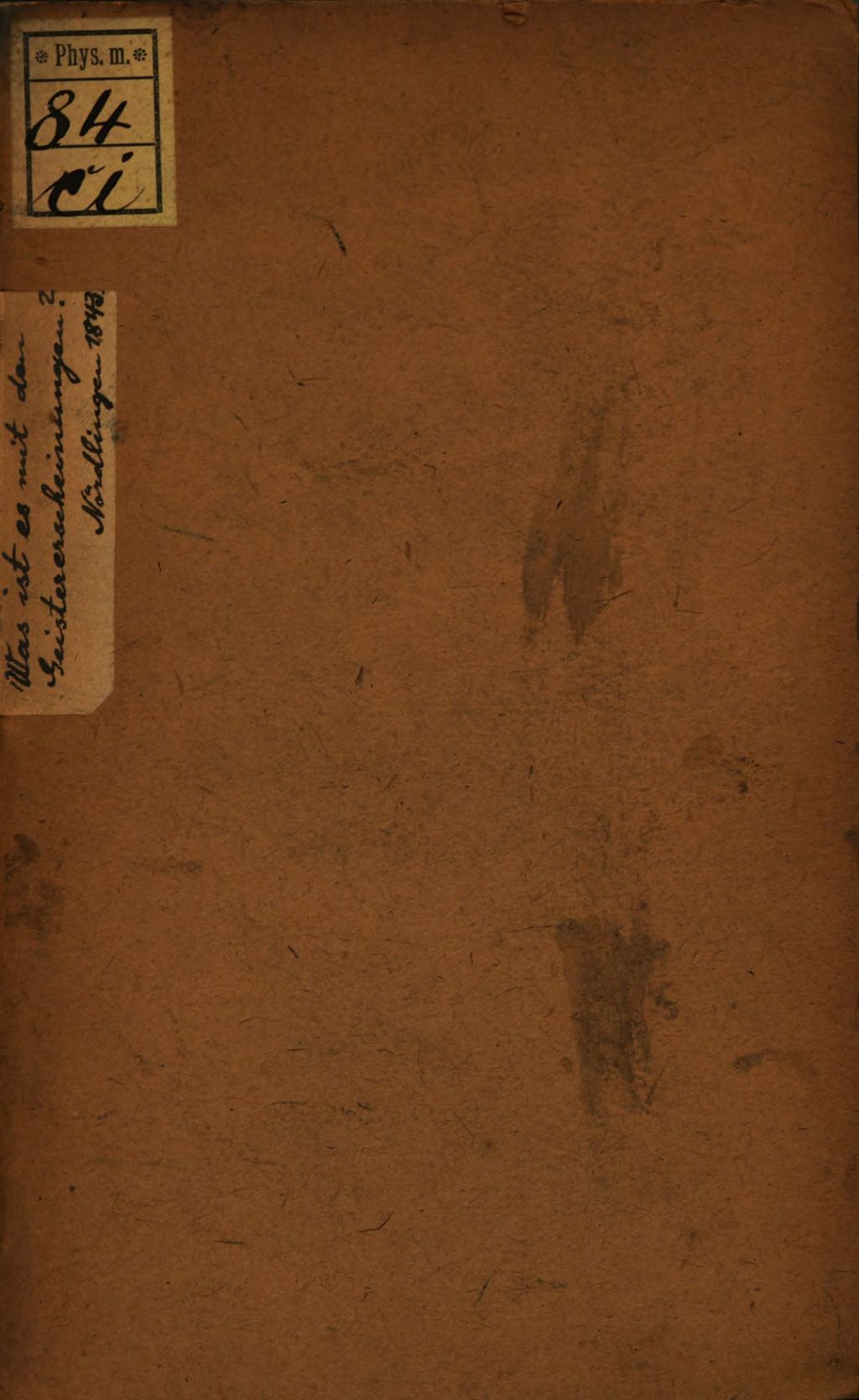 Cover of Was ist es mit den Geistererscheinungen ?