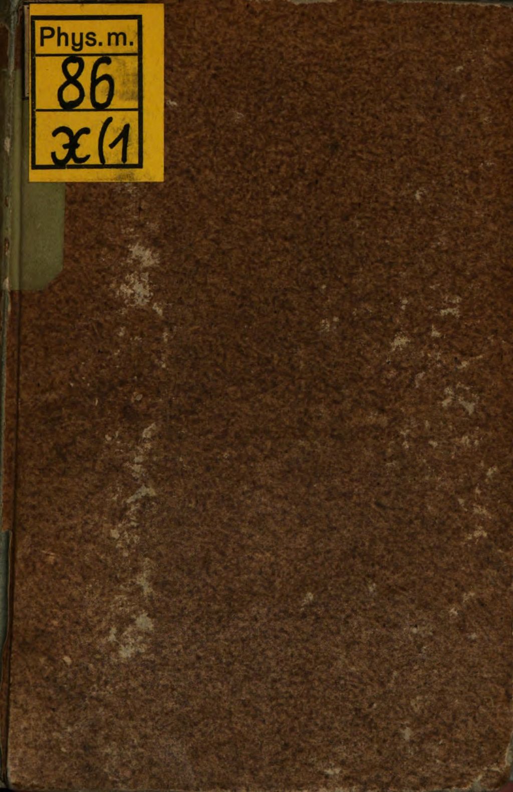 Cover of Die Wunder der Sympathie und des Magnetismus, oder die enthüllten Zauberkräfte und Geheimnisse der Natur. [1]