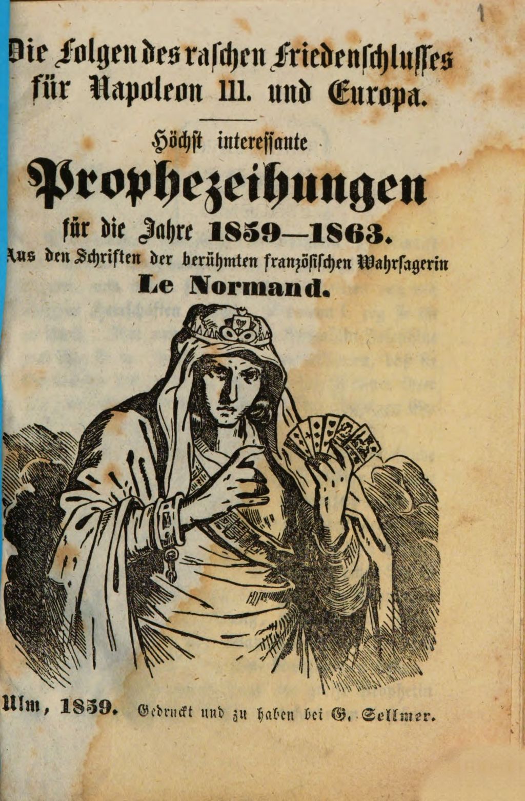 Cover of Die Folgen des raschen Friedenschlusses für Napoleon III. und Europa