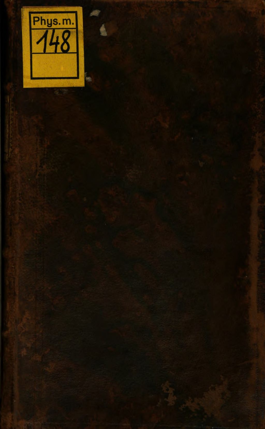 Cover of Einige kleine Schriften theils zur Geschichte der Natur, theils zur Physicotheologie gehörig