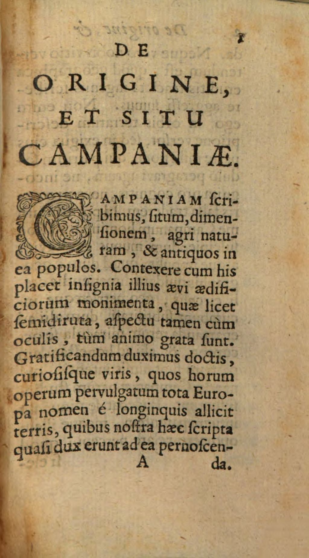 Cover of Ant. Sanfelicii Campania