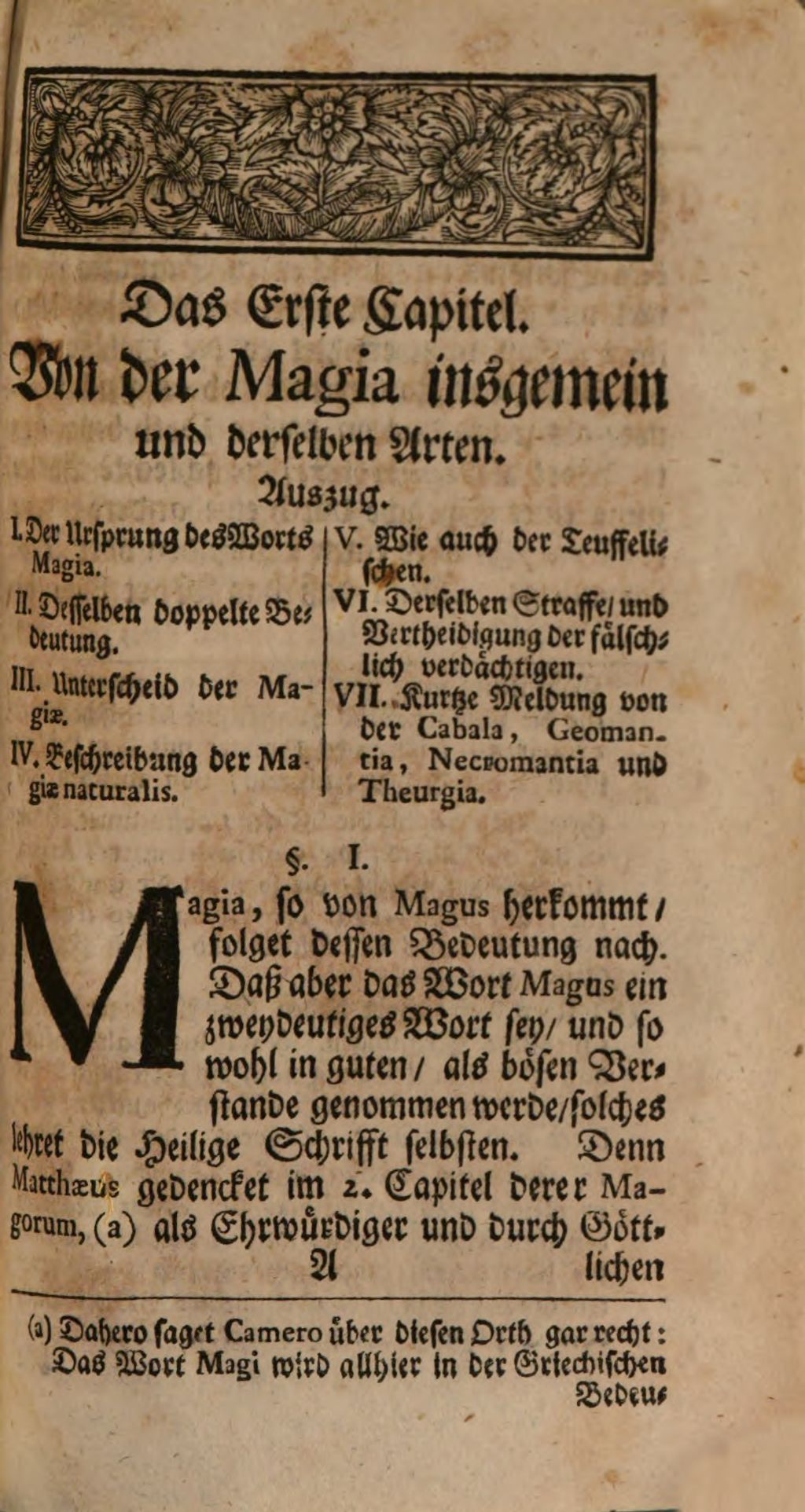 Cover of Unterricht von der Magia Naturali