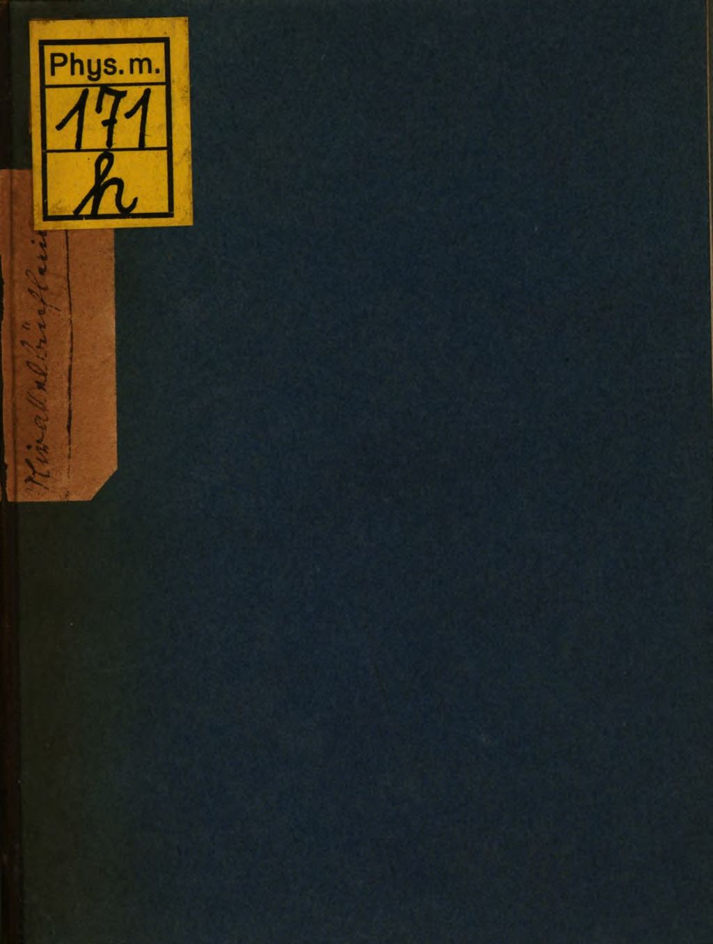 Cover of Neues Mirakelbüchlein oder: Die unentschleierten Geheimnisse der Natur, enthaltend: die Unglücks-Tage
