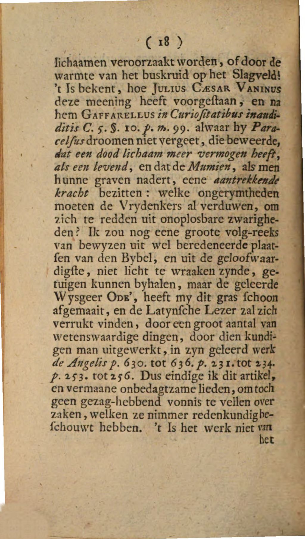 Cover of Eenige aanmerkingen over de mooglykheid van't bestaan der spooken