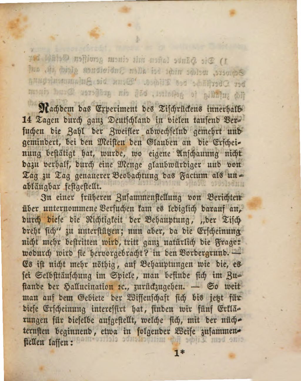 Cover of Neueste Beobachtungen welche bei den weiteren Versuchen des Tischrückens gemacht wurden u. Aufstellung der über die Ursache dieser Erscheinung von verschiedenen Seiten kundgegebenen Ansichten