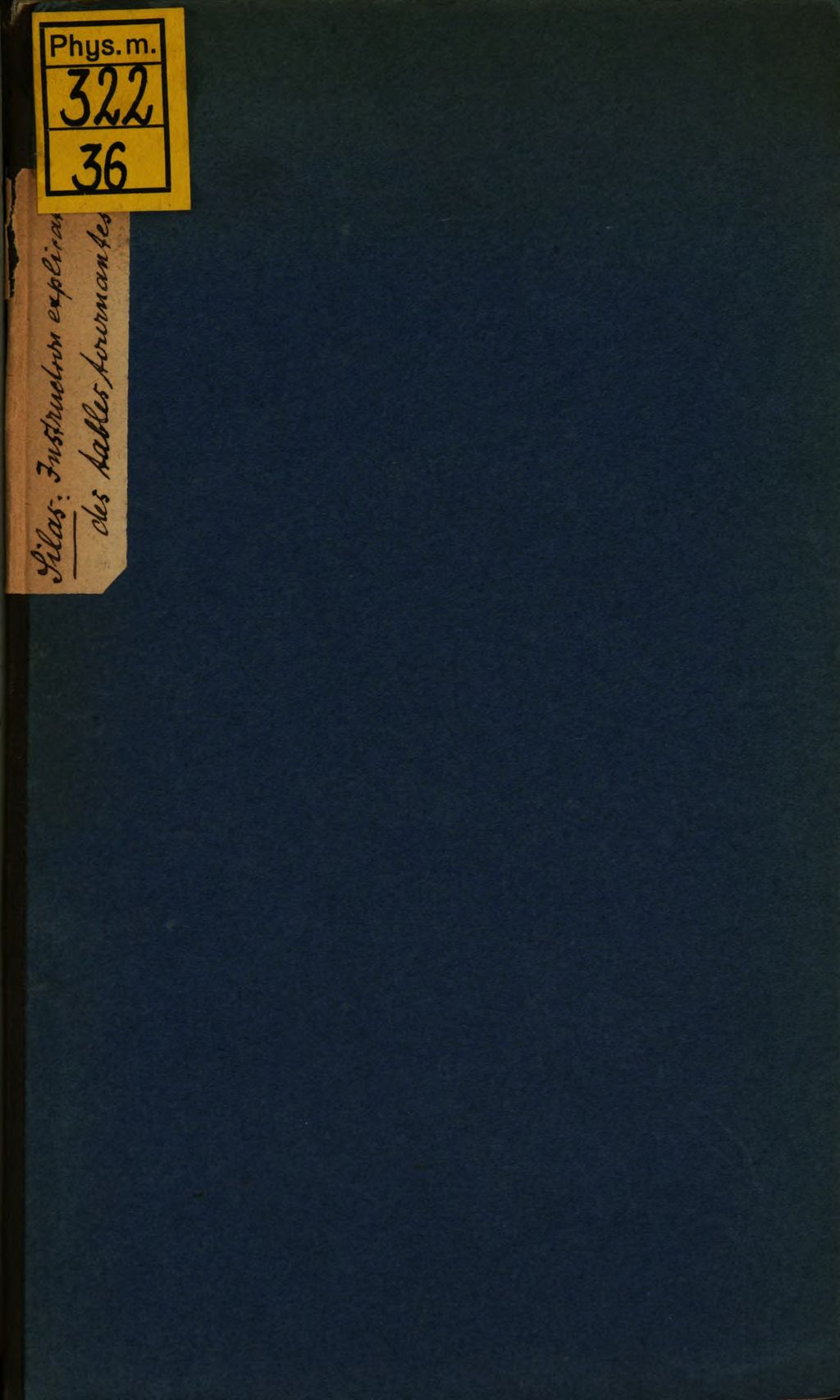 Cover of Instruction explicative des tables tournantes d'après les publications allemandes, américaines et les extraits des journaux allemands, français et américains