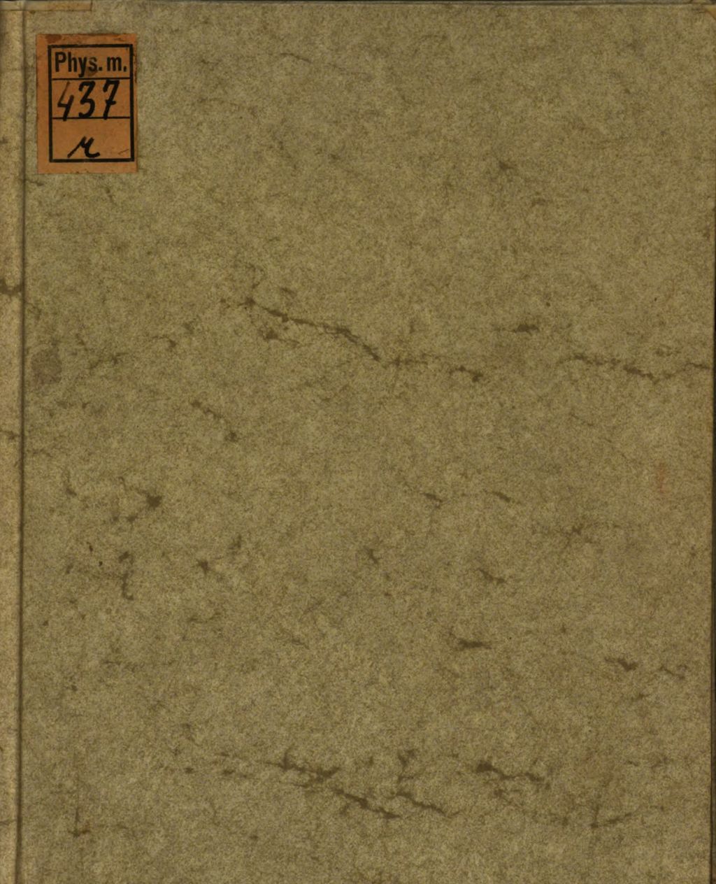 Cover of Judicium sive Pronosticon Astrologicum
