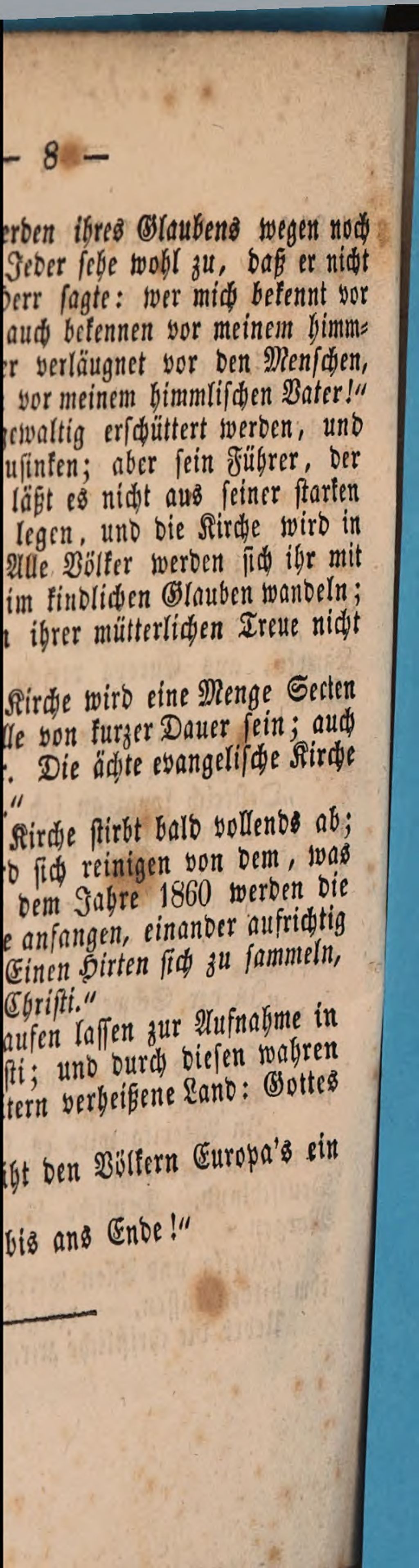 Cover of Merkwürdige Blicke in die Zukunft von einem nun verewigten Laien